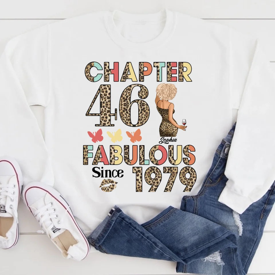 46th birthday shirts for her, Personalised 46th birthday gifts, 1979 t shirt, 46 and fabulous shirt, 46th birthday shirt ideas, gift ideas 46th birthday woman