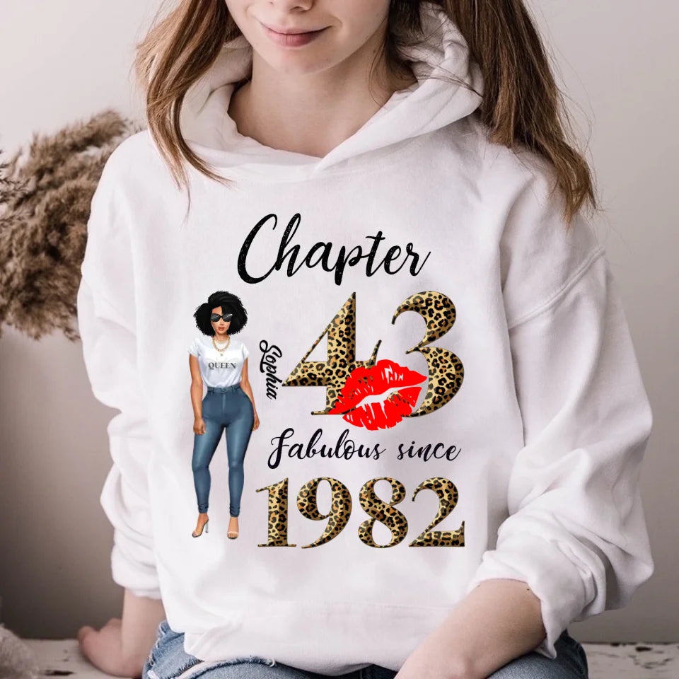 43rd birthday shirts for her, Personalised 43rd birthday gifts, 1982 t shirt, 43 and fabulous shirt, 43rd birthday shirt ideas, gift ideas 43rd birthday woman