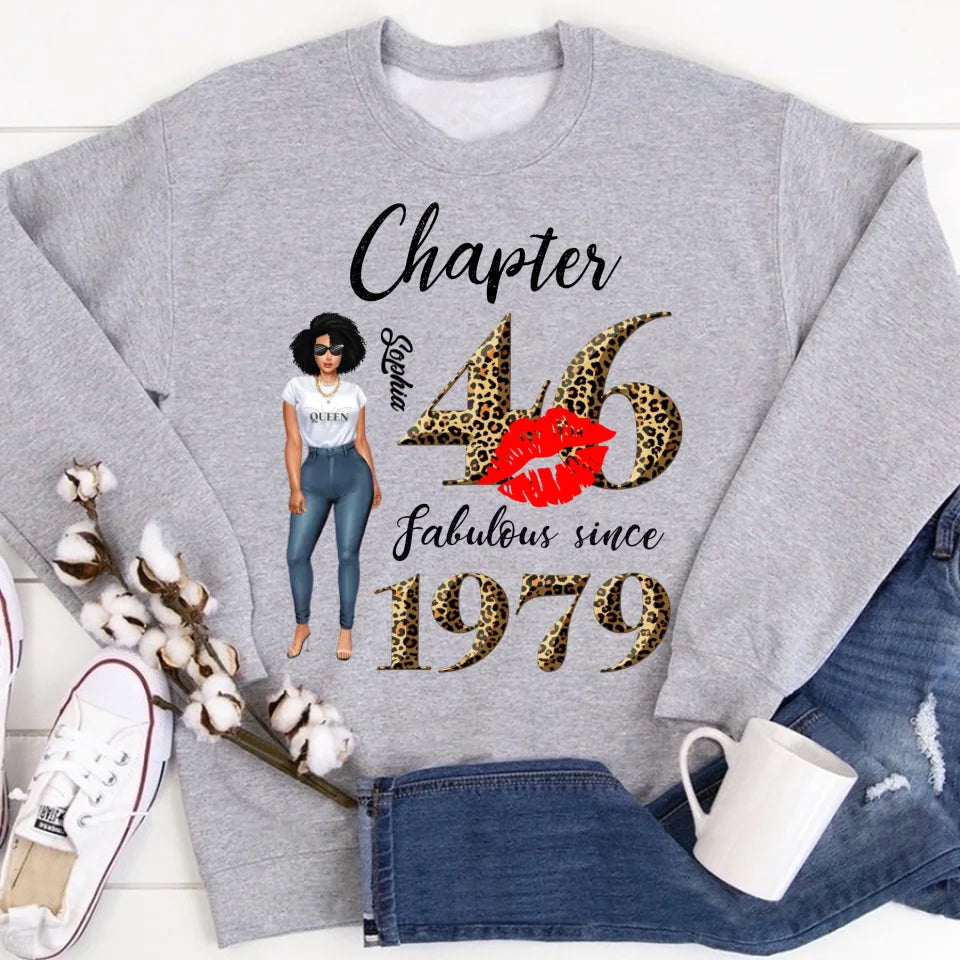 46th birthday shirts for her, Personalised 46th birthday gifts, 1979 t shirt, 46 and fabulous shirt, 46th birthday shirt ideas, gift ideas 46th birthday woman