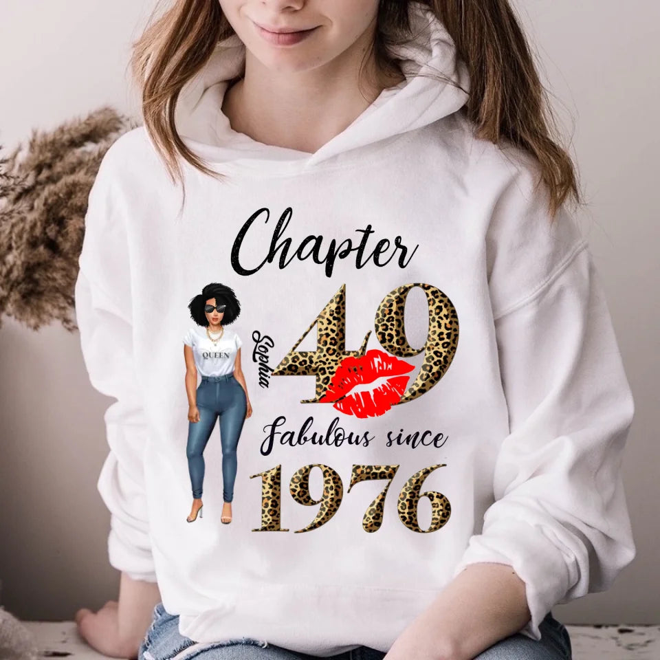 49th birthday shirts for her, Personalised 49th birthday gifts, 1976 t shirt, 49 and fabulous shirt, 49th birthday shirt ideas, gift ideas 49th birthday woman