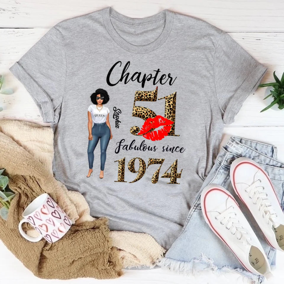 51st birthday shirts for her, Personalised 51st birthday gifts, 1974 t shirt, 51 and fabulous shirt, 51st birthday shirt ideas, gift ideas 51st birthday woman