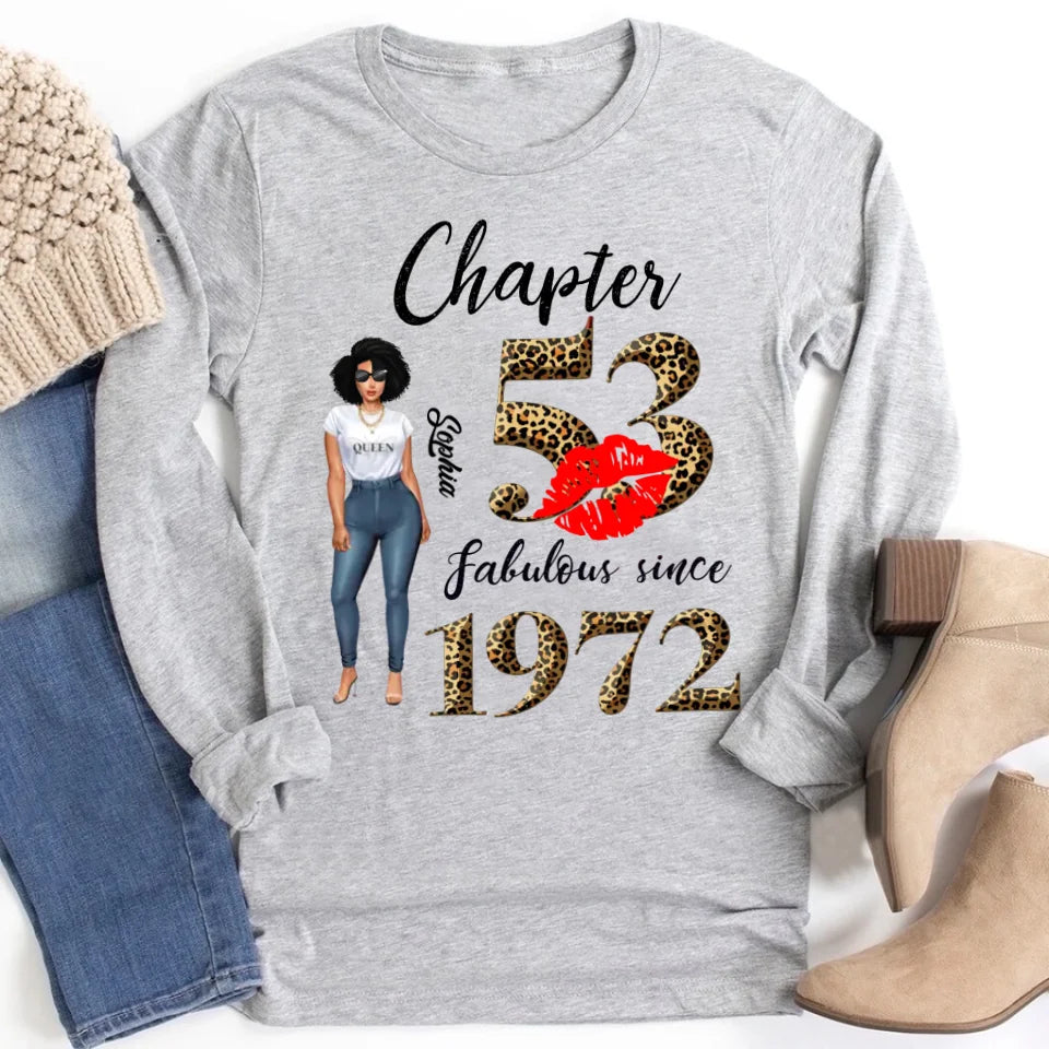 53rd birthday shirts for her, Personalised 53rd birthday gifts, 1972 t shirt, 53 and fabulous shirt, 53rd birthday shirt ideas, gift ideas 53rd birthday woman