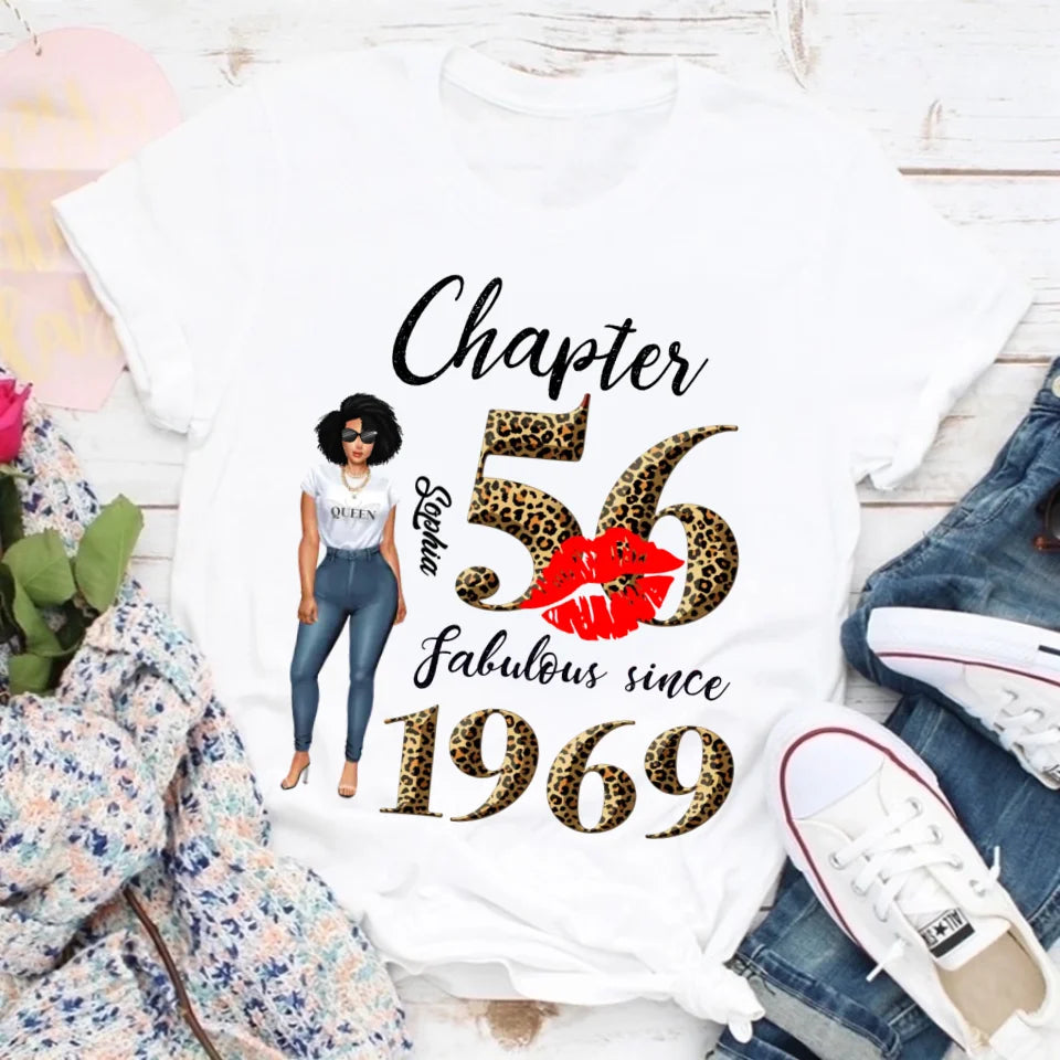 56th birthday shirts for her, Personalised 56th birthday gifts, 1969 t shirt, 56 and fabulous shirt, 56th birthday shirt ideas, gift ideas 56th birthday woman