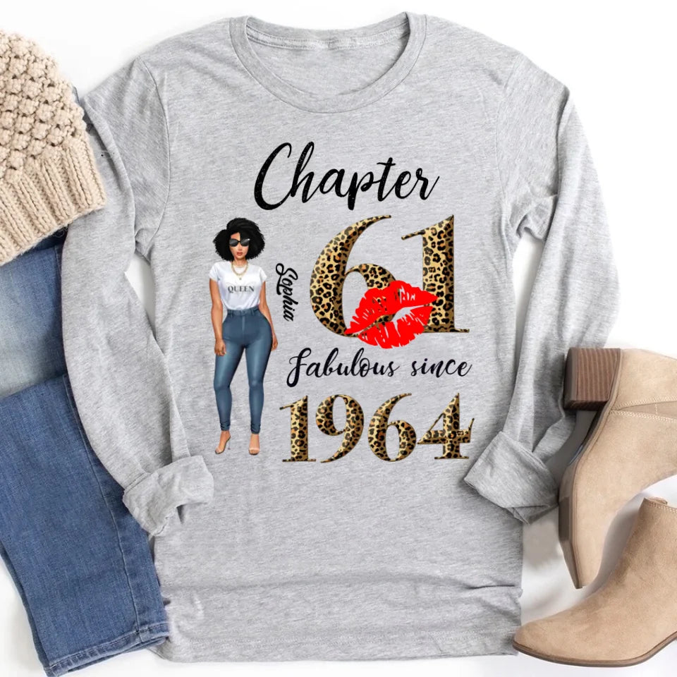 61st birthday shirts for her, Personalised 61st birthday gifts, 1964 t shirt, 61 and fabulous shirt, 61st  birthday shirt ideas, gift ideas 61st birthday woman
