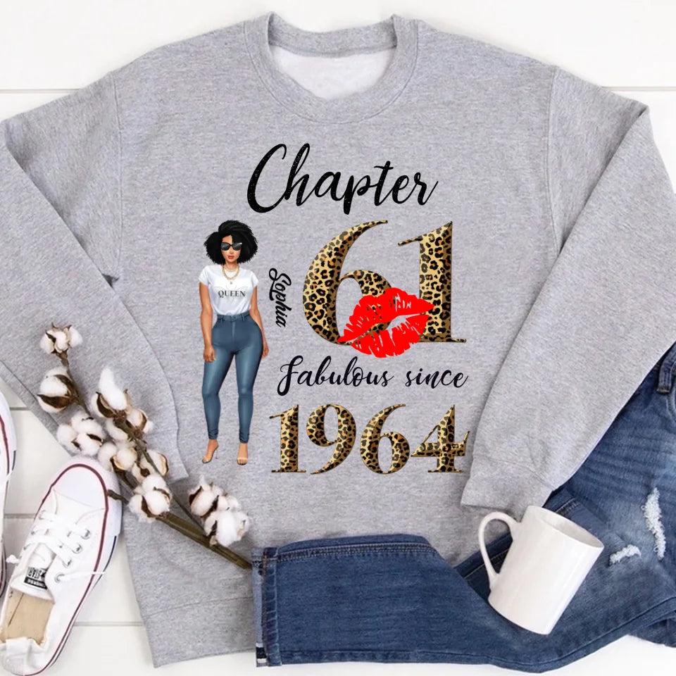 61st birthday shirts for her, Personalised 61st birthday gifts, 1964 t shirt, 61 and fabulous shirt, 61st  birthday shirt ideas, gift ideas 61st birthday woman