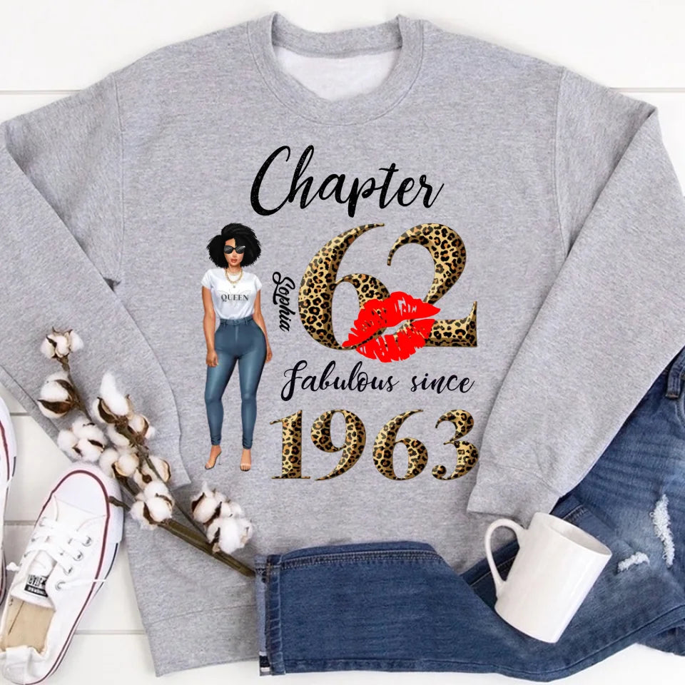 62nd birthday shirts for her, Personalised 62nd birthday gifts, 1963 t shirt, 62 and fabulous shirt, 62nd birthday shirt ideas, gift ideas 62nd birthday woman