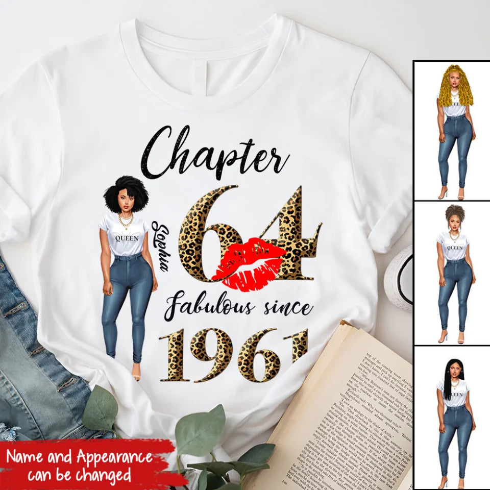 64th birthday shirts for her, Personalised 64th birthday gifts, 1961 t shirt, 64 and fabulous shirt, 64th birthday shirt ideas, gift ideas 64th birthday woman