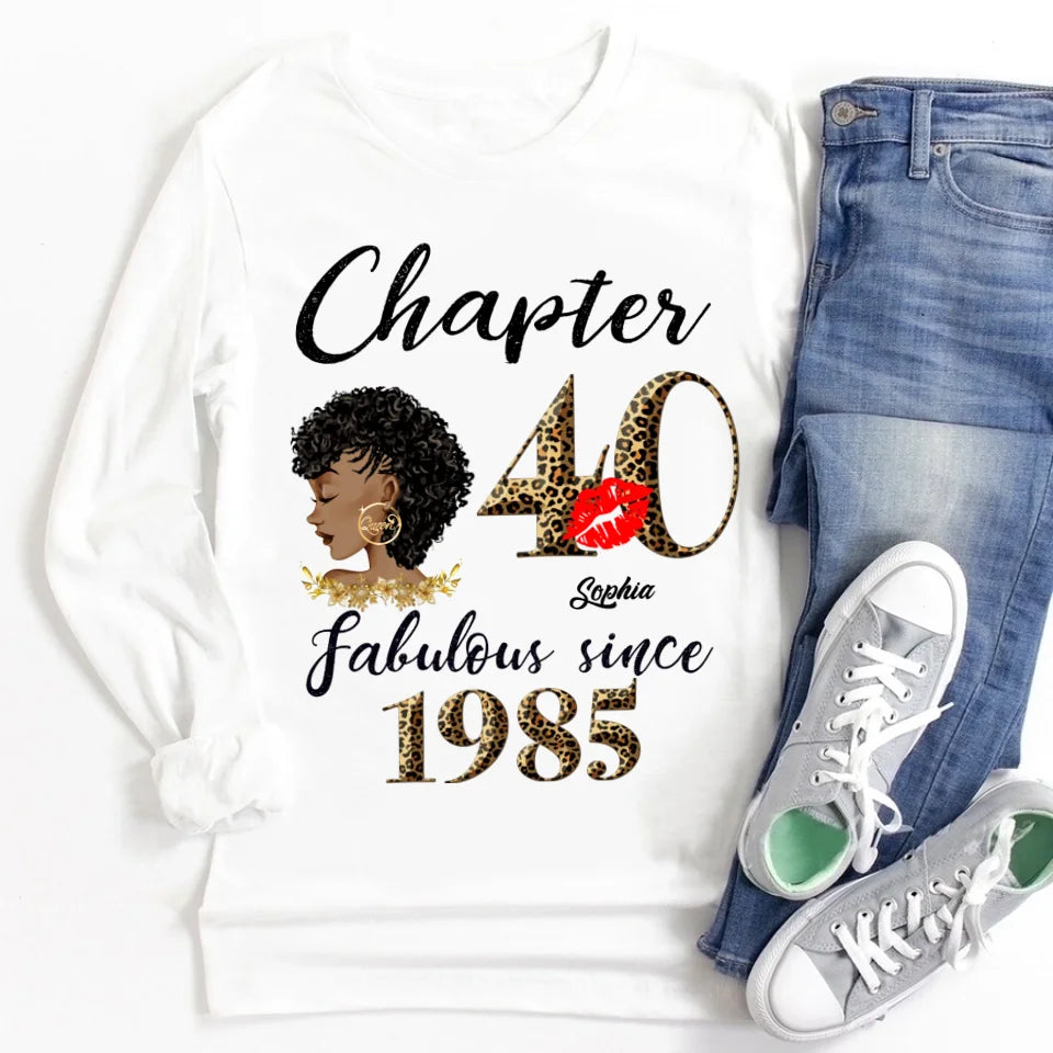 40th birthday shirts for her, Personalised 40th birthday gifts, 1985 t shirt, 40 and fabulous shirt, 40th birthday shirt ideas, gift ideas 40th birthday woman