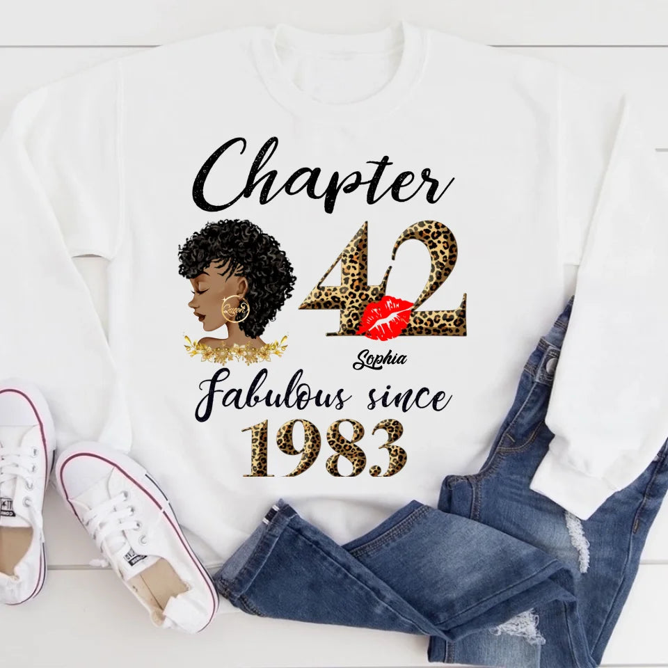 42nd birthday shirts for her, Personalised 42nd birthday gifts, 1983 t shirt, 42 and fabulous shirt, 42nd birthday shirt ideas, gift ideas 42nd birthday woman