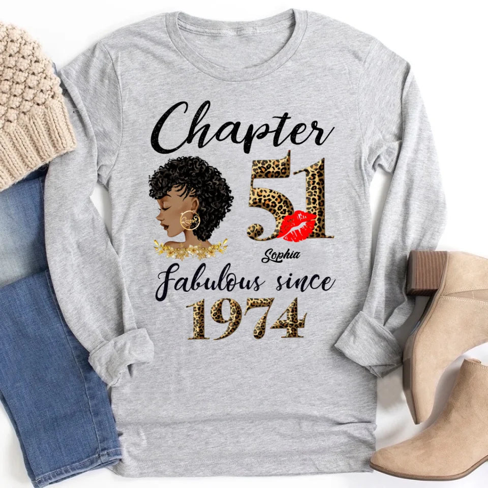 51st birthday shirts for her, Personalised 51st birthday gifts, 1974 t shirt, 51 and fabulous shirt, 51 birthday shirt ideas, gift ideas 51st birthday woman