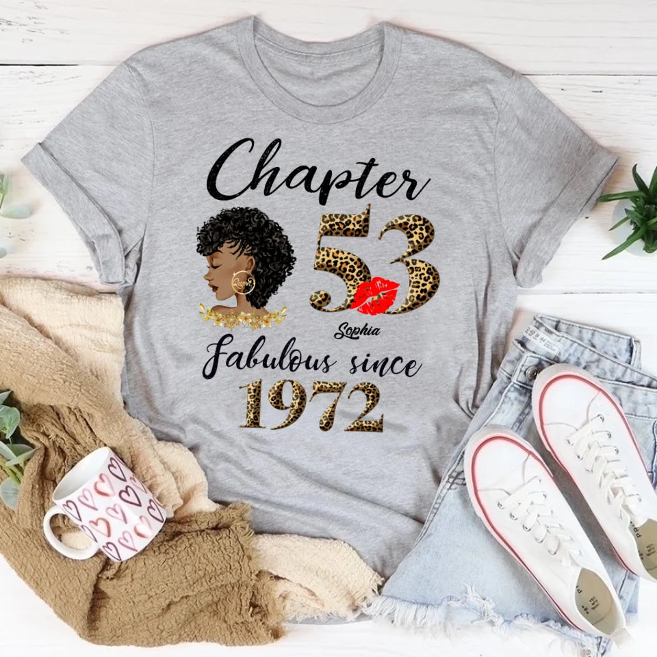 53rd birthday shirts for her, Personalised 53rd birthday gifts, 1972 t shirt, 53 and fabulous shirt, 53 birthday shirt ideas, gift ideas 53rd birthday woman