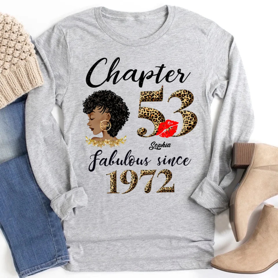 53rd birthday shirts for her, Personalised 53rd birthday gifts, 1972 t shirt, 53 and fabulous shirt, 53 birthday shirt ideas, gift ideas 53rd birthday woman