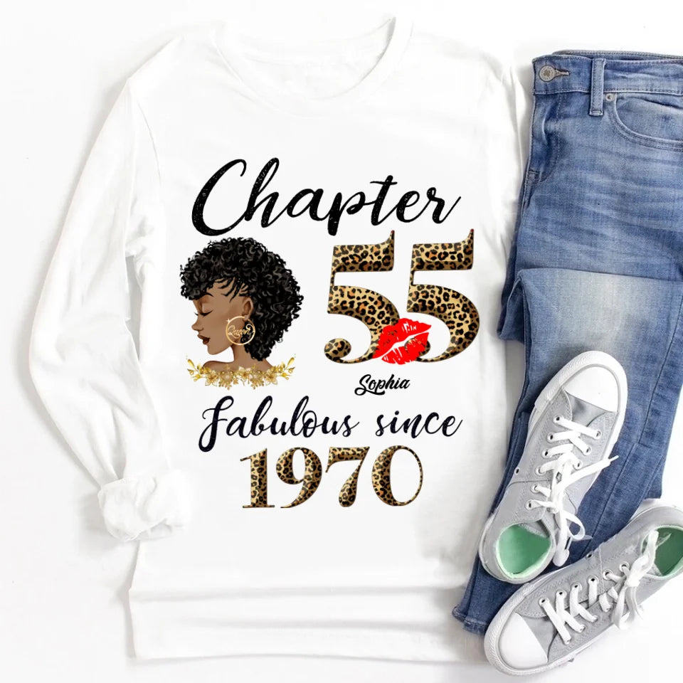 55th birthday shirts for her, Personalised 55th birthday gifts, 1970 t shirt, 55 and fabulous shirt, 55 birthday shirt ideas, gift ideas 55th birthday woman