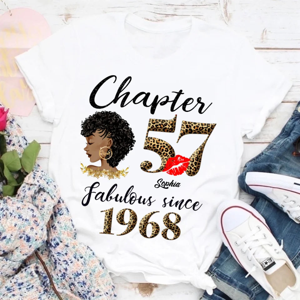 57th birthday shirts for her, Personalised 57th birthday gifts, 1968 t shirt, 57 and fabulous shirt, 57 birthday shirt ideas, gift ideas 57th birthday woman
