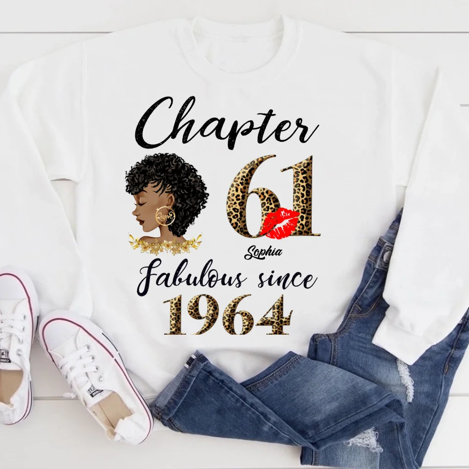 61st birthday shirts for her, Personalised 61st birthday gifts, 1964 t shirt, 61 and fabulous shirt, 61 birthday shirt ideas, gift ideas 61st birthday woman