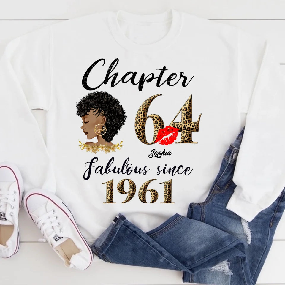 64th birthday shirts for her, Personalised 64th birthday gifts, 1961 t shirt, 64 and fabulous shirt, 64 birthday shirt ideas, gift ideas 64th birthday woman