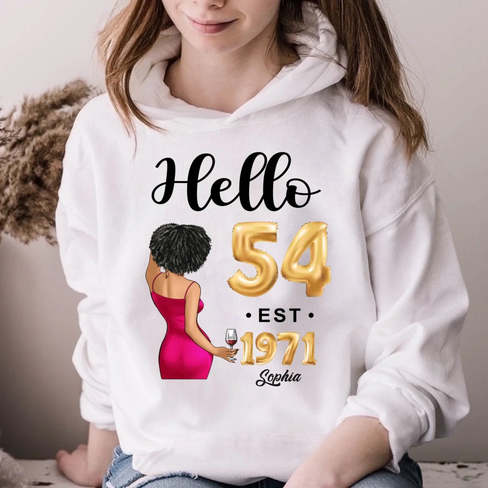54th birthday shirts for her, Personalised 54th birthday gifts, 1971 t shirt, 54 and fabulous shirt, 54th birthday shirt ideas, gift ideas 54th birthday woman