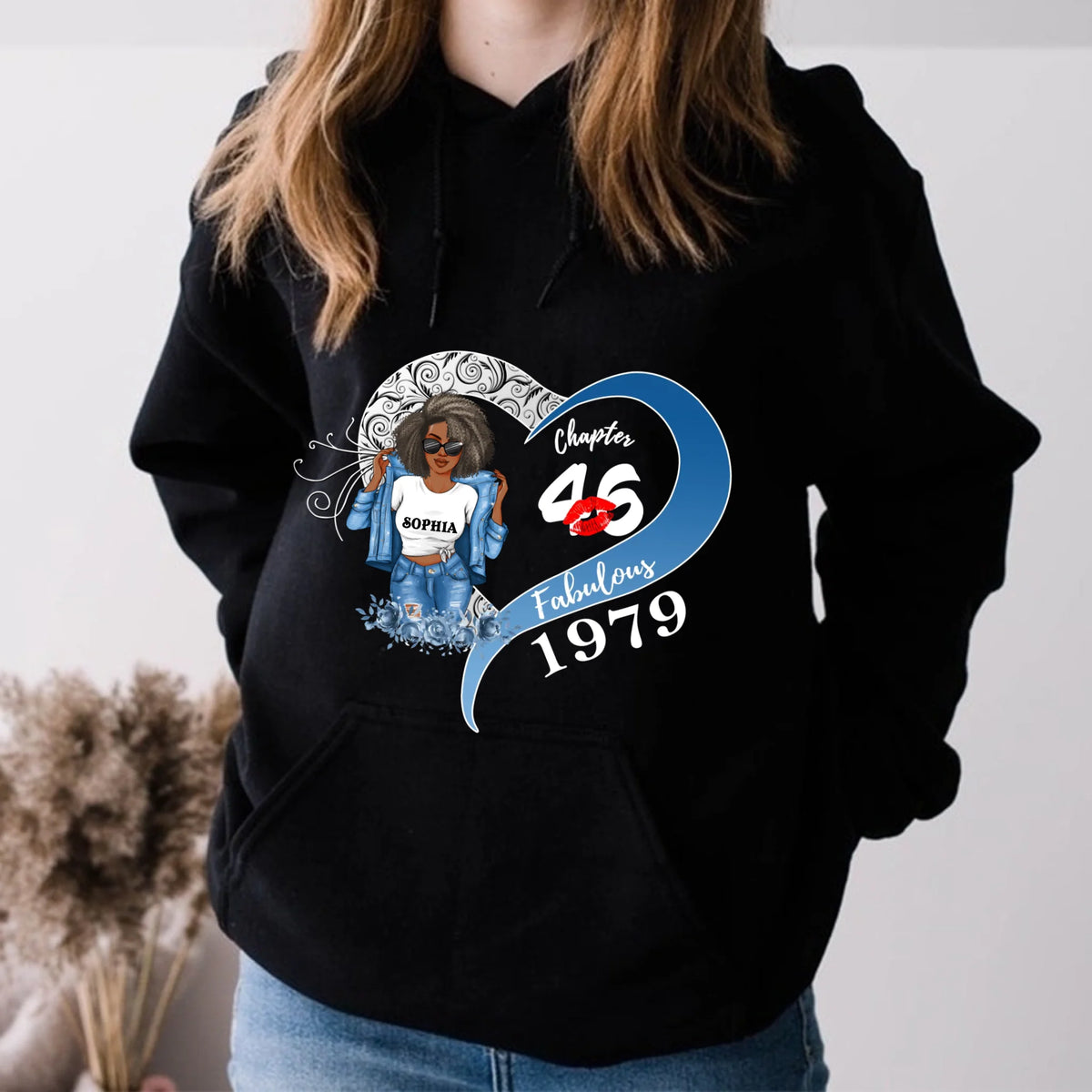 46th Birthday Shirts, Custom Birthday Shirts, Turning 46 Shirt, Gifts For Women Turning 46, 46 And Fabulous Shirt, 1979 Shirt, 46 Birthday Shirts For Her