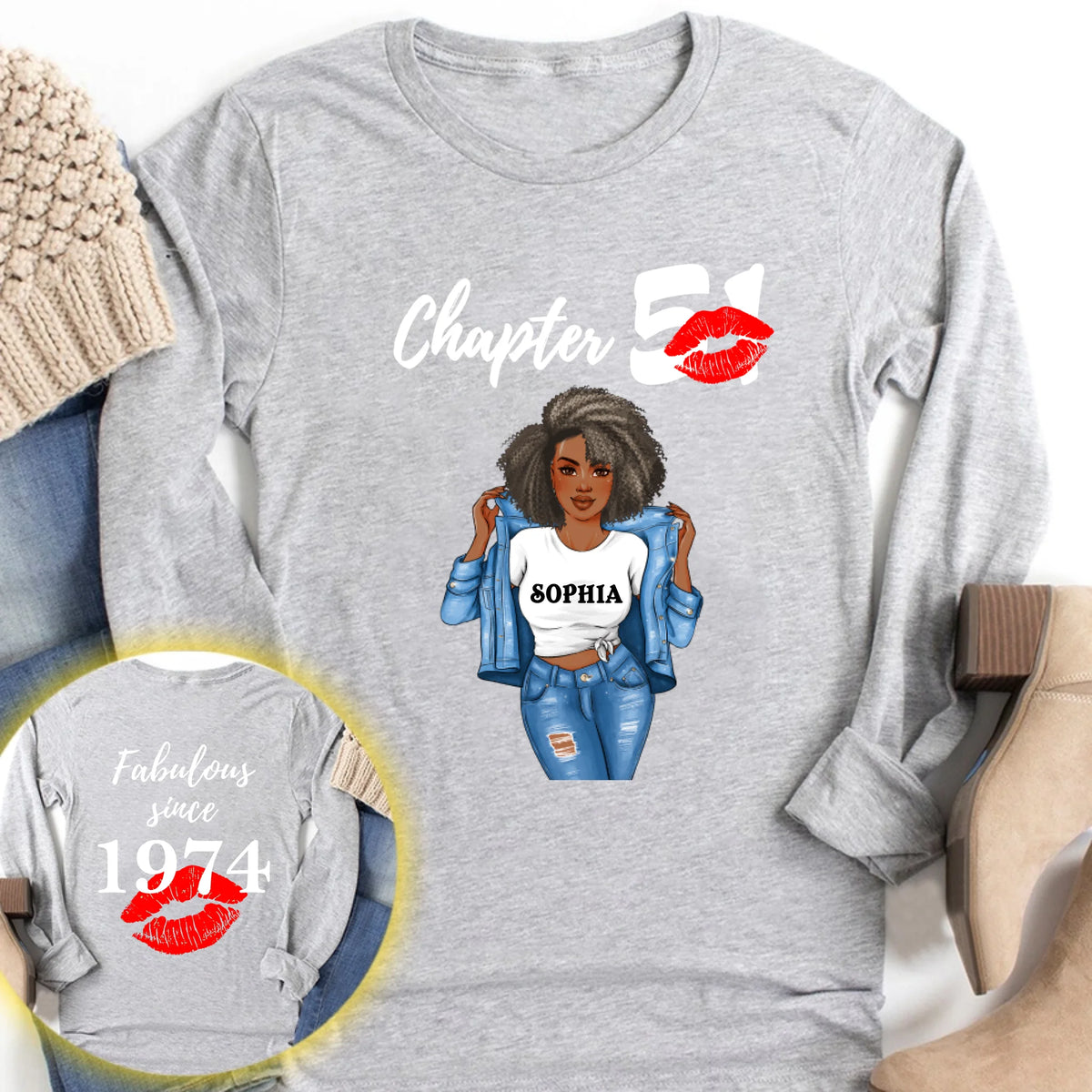 Personalized 51st birthday gifts ideas 51st birthday shirt for her back in 1974 turning 51 shirts 51st birthday t shirts for woman