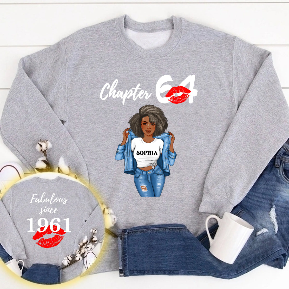 Personalized 64th birthday gifts ideas 64th birthday shirt for her back in 1961 turning 64 shirts 64th birthday t shirts for woman