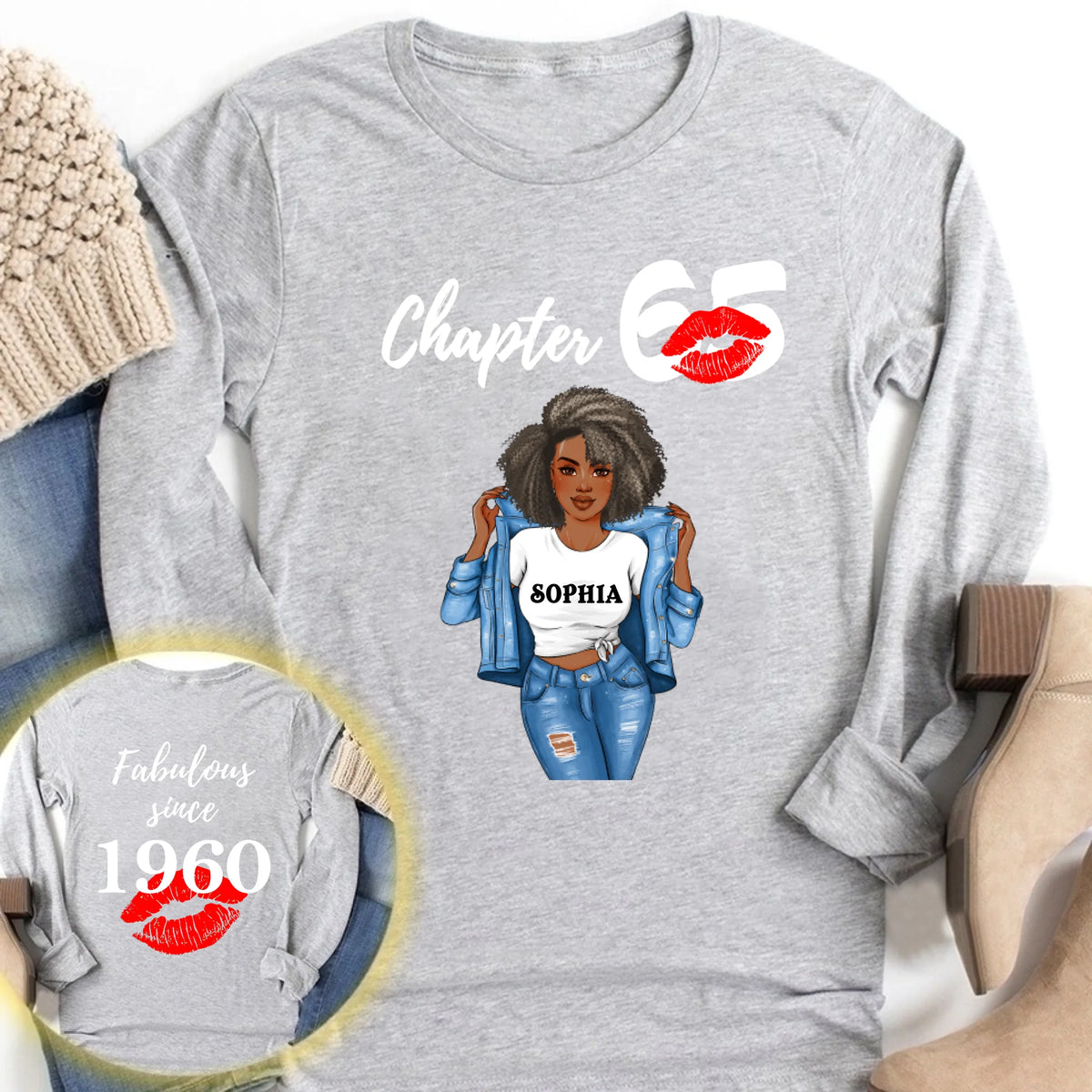 Personalized 65th birthday gifts ideas 65th birthday shirt for her back in 1960 turning 65 shirts 65th birthday t shirts for woman