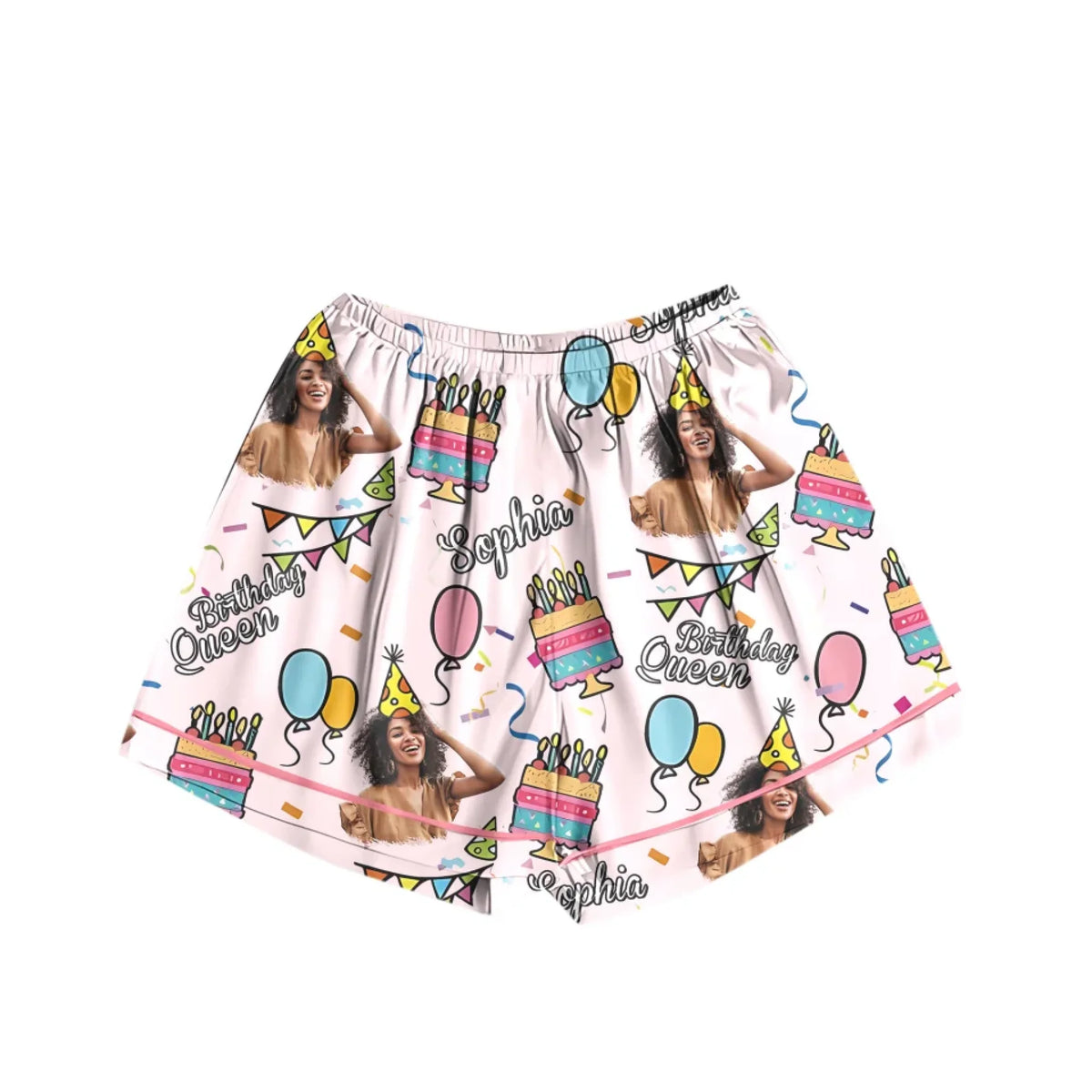 Birthday Women's Pajamas Set, Custom Birthday Pajamas, Birthday Pajamas Set For Black Women, Its My Birthday Pajamas, Birthday Queen, Birthday Pajamas-YPT-HMT