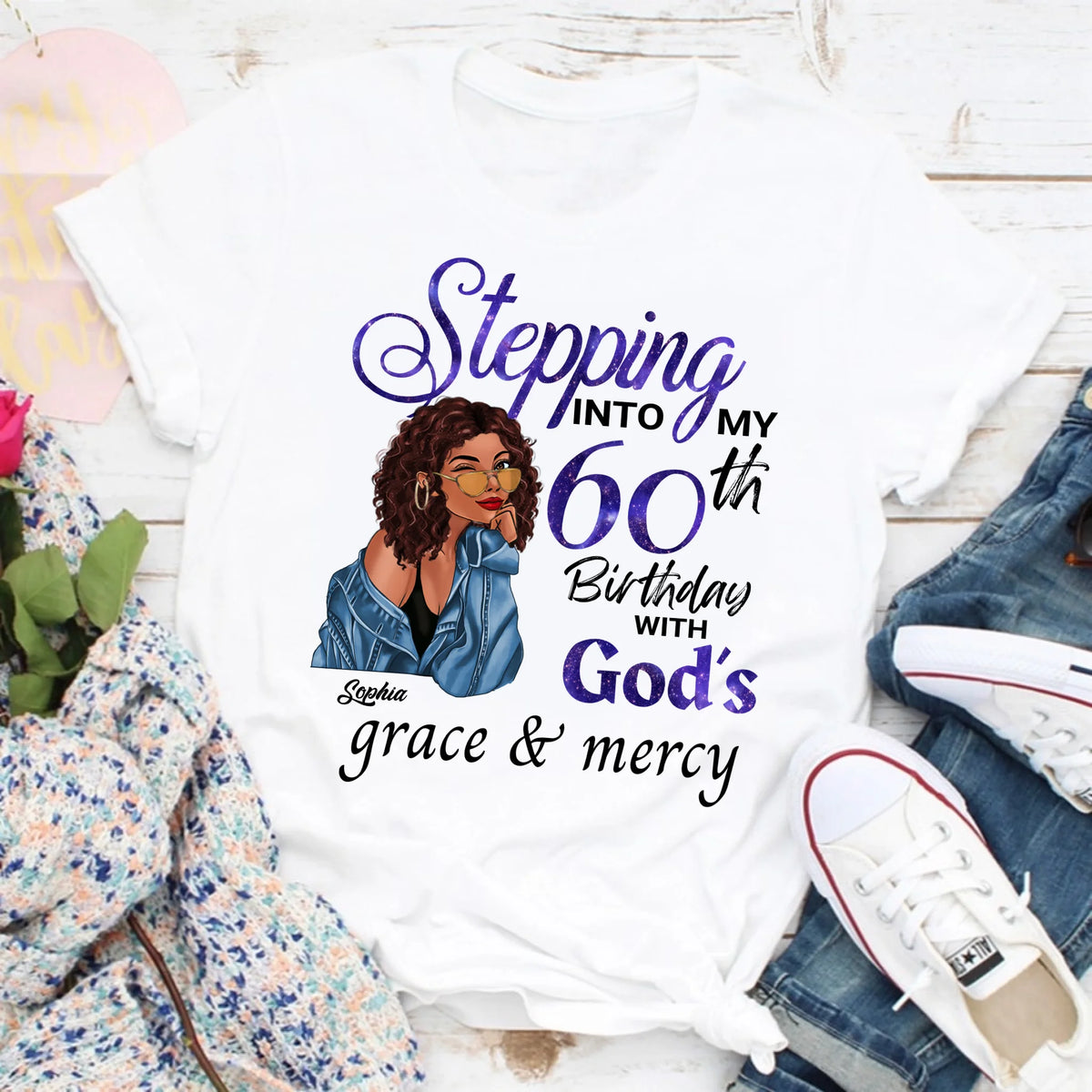 Chapter 60, Fabulous Since 1962 60th Birthday Unique T Shirt For Woman, Custom Birthday Shirt, Her Gifts For 60 Years Old , Turning 60 Birthday Cotton Shirt