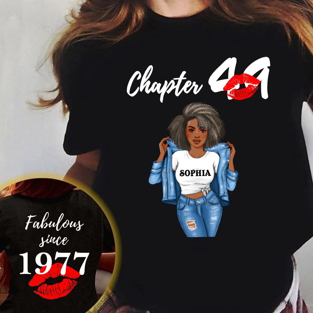 Personalized 49th birthday gifts ideas 49th birthday shirt for her back in 1977 turning 49 shirts 49th birthday t shirts for woman