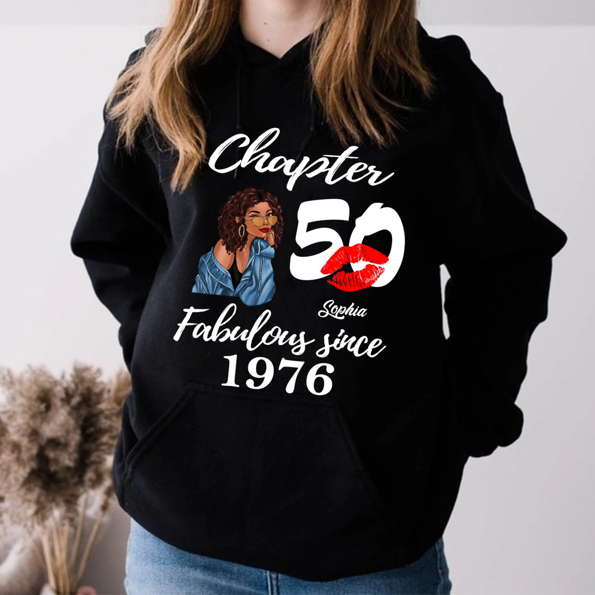 50th Birthday Shirts, Custom Birthday Shirts, Turning 50 Shirt, Gifts For Women Turning 50, 50 And Fabulous Shirt, 1976 Shirt, 50th Birthday Shirts For Her