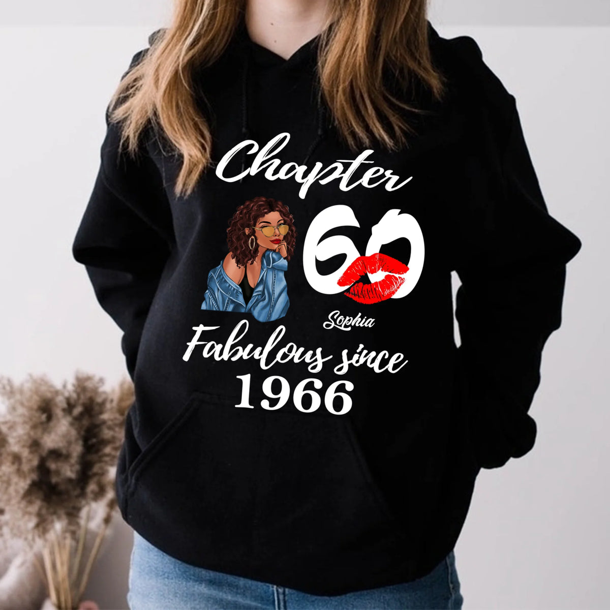 60th Birthday Shirts, Custom Birthday Shirts, Turning 60 Shirt For Women, Turning 60 And Fabulous Shirt, 1966 Shirt, Best Gifts For Women Turning 60