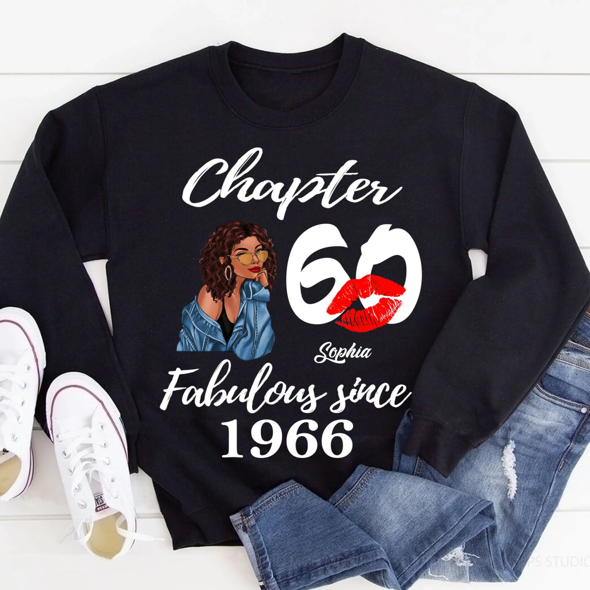 60th Birthday Shirts, Custom Birthday Shirts, Turning 60 Shirt For Women, Turning 60 And Fabulous Shirt, 1966 Shirt, Best Gifts For Women Turning 60