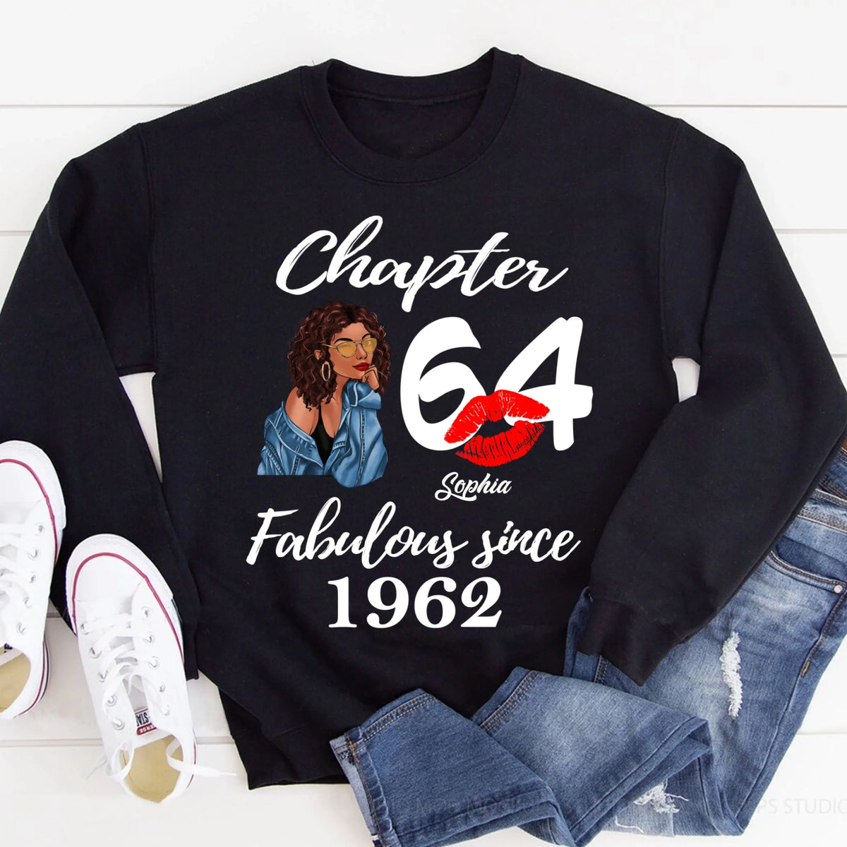Custom Birthday Shirts, Chapter 64, Fabulous Since 1962 64th Birthday Unique T Shirt For Woman, Her Gifts For 64 Years Old, Turning 64 Birthday Cotton Shirt