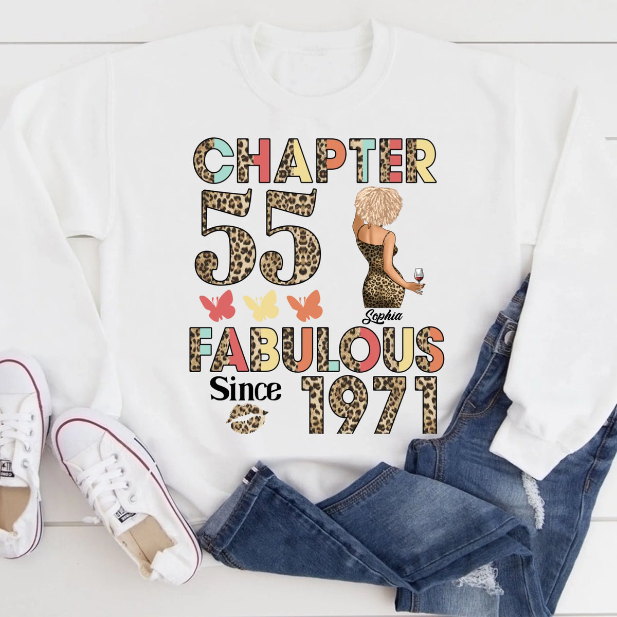 55th birthday shirts for her, Personalised 55th birthday gifts, 1971 t shirt, 55 and fabulous shirt, 55th birthday shirt ideas, gift ideas 55th birthday woman