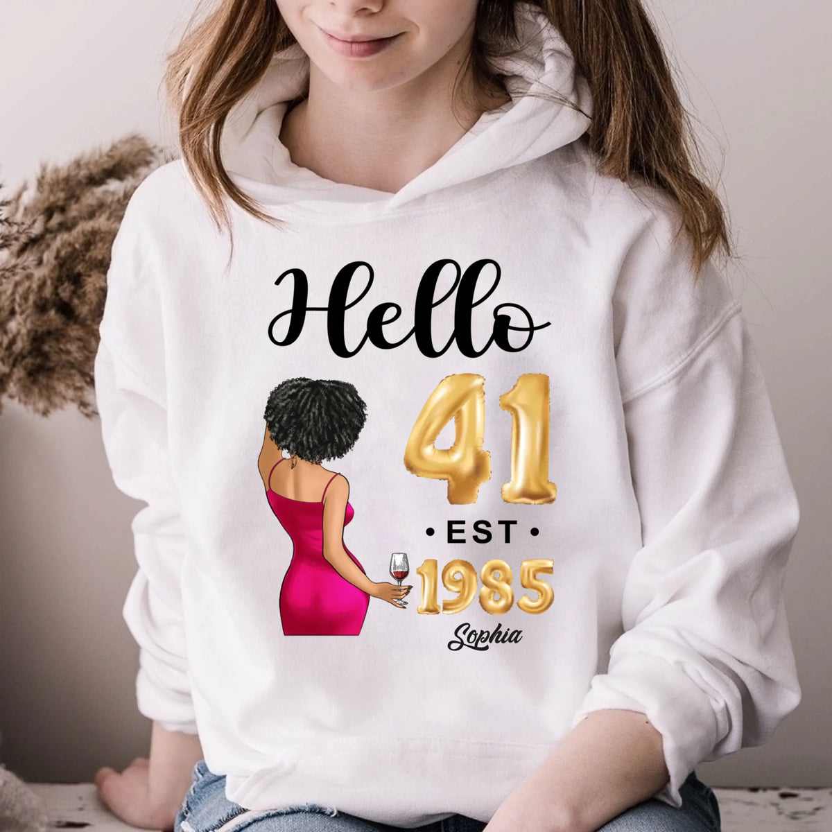 41st birthday shirts for her, Personalised 41st birthday gifts, 1985 t shirt, 41 and fabulous shirt, 41st birthday shirt ideas, gift ideas 41st birthday woman