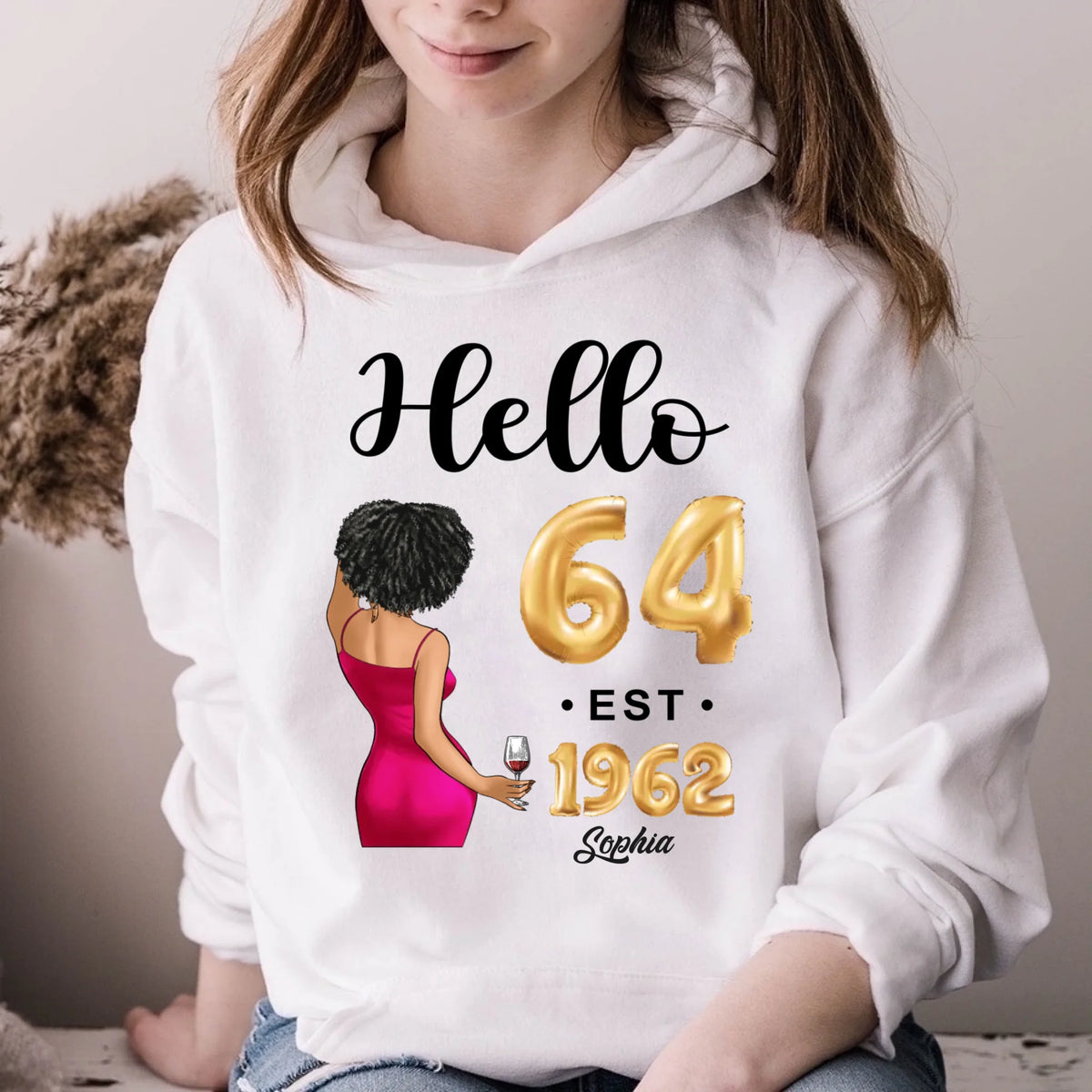 64th birthday shirts for her, Personalised 64th birthday gifts, 1962 t shirt, 64 and fabulous shirt, 64th birthday shirt ideas, gift ideas 64th birthday woman
