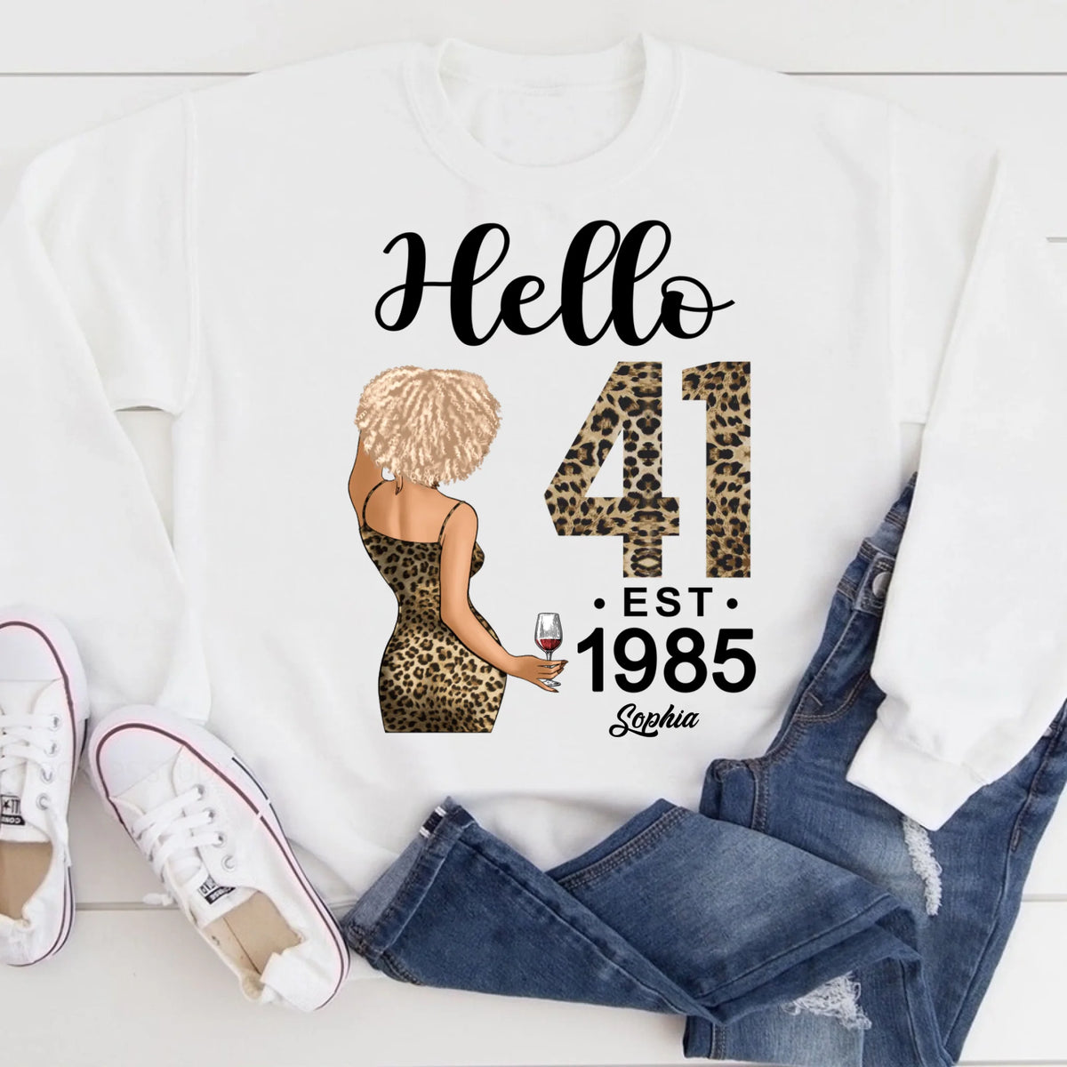 41st Birthday Shirts, Custom Birthday Shirts, Turning 41 Shirt, Gifts For Women Turning 41, 41 And Fabulous Shirt, 1985 Shirt, 41st Birthday Shirts For Her