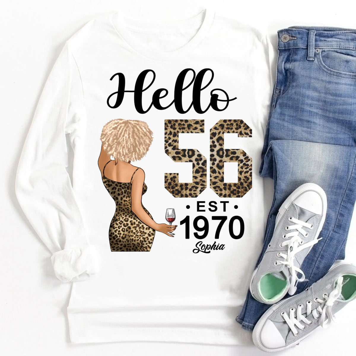 Chapter 56, Fabulous Since 1970 56th Birthday Unique T Shirt For Woman, Custom Birthday Shirt, Her Gifts For 56 Years Old , Turning 56 Birthday Cotton Shirt