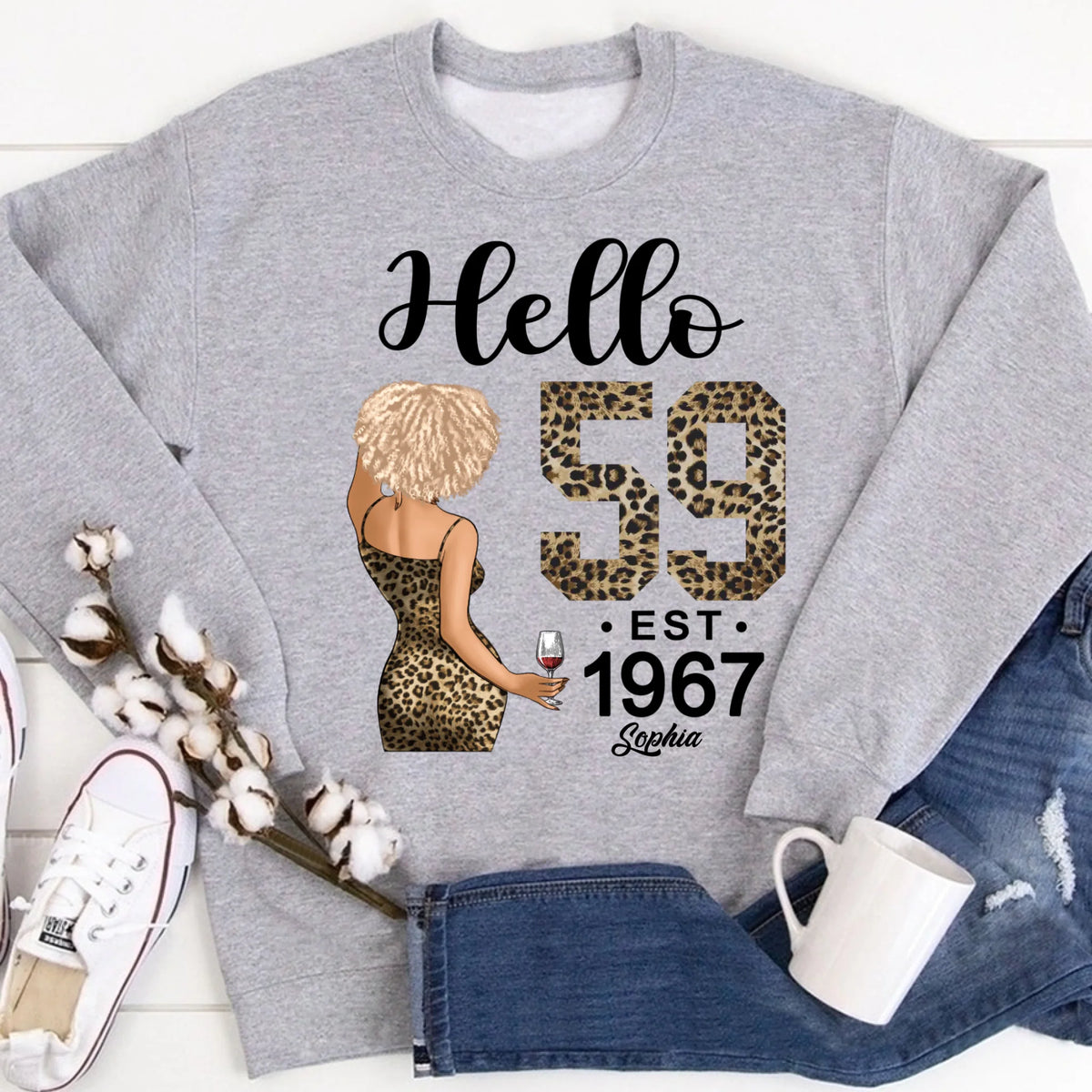 Chapter 59, Fabulous Since 1967 59th Birthday Unique T Shirt For Woman, Custom Birthday Shirt, Her Gifts For 59 Years Old , Turning 59 Birthday Cotton Shirt