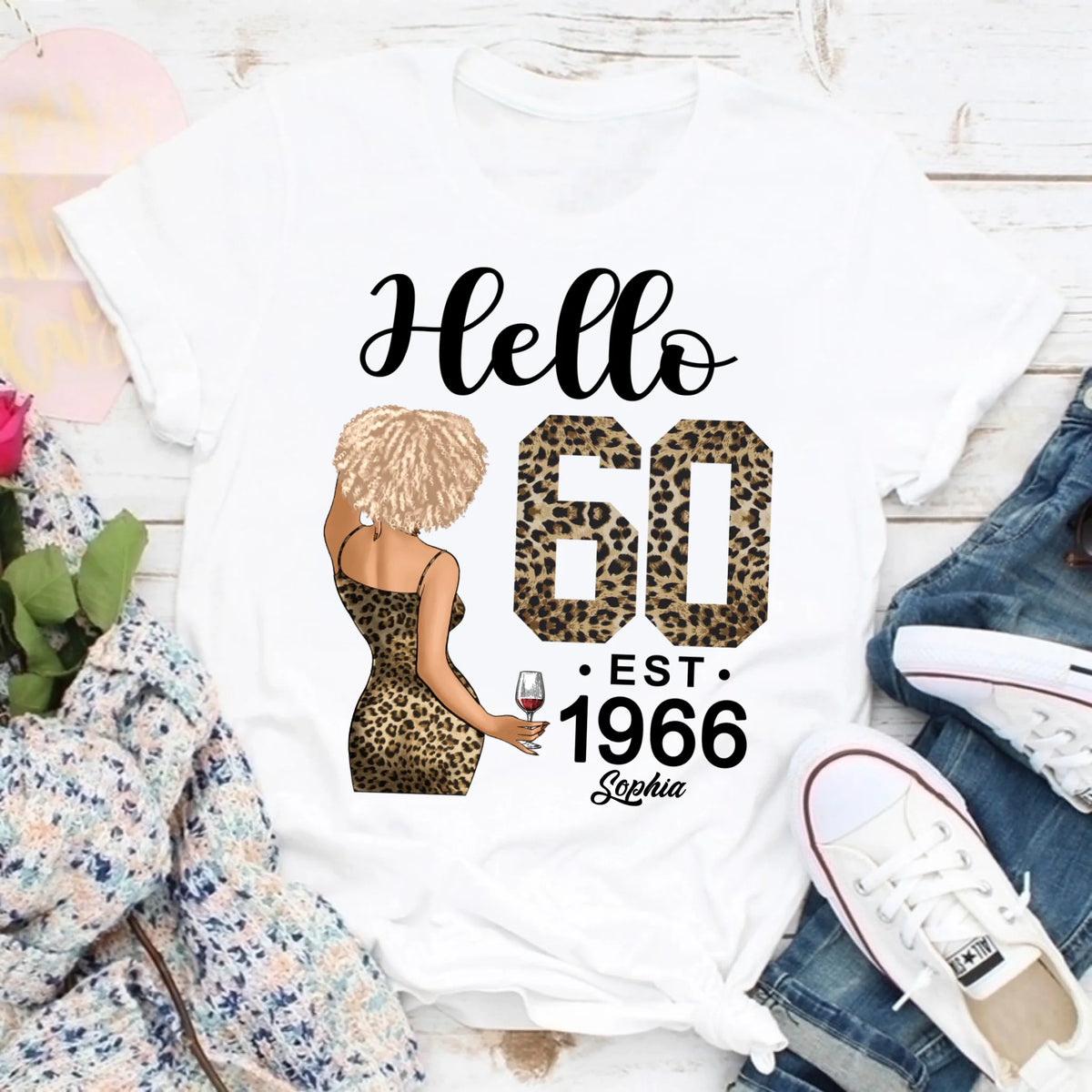 60th Birthday Shirts, Custom Birthday Shirts, Turning 60 Shirt, Gifts For Women Turning 60, 60 And Fabulous Shirt, 1966 Shirt, 60th Birthday Shirts For Her