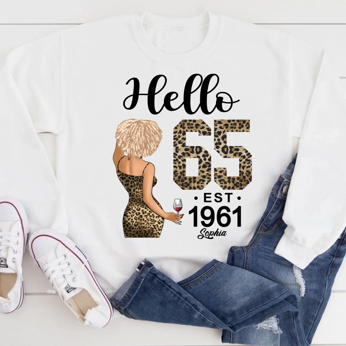 65th Birthday Shirts, Custom Birthday Shirts, Turning 65 Shirt For Women, Turning 65 And Fabulous Shirt, 1961 Shirt, Best Gifts For Women Turning 65