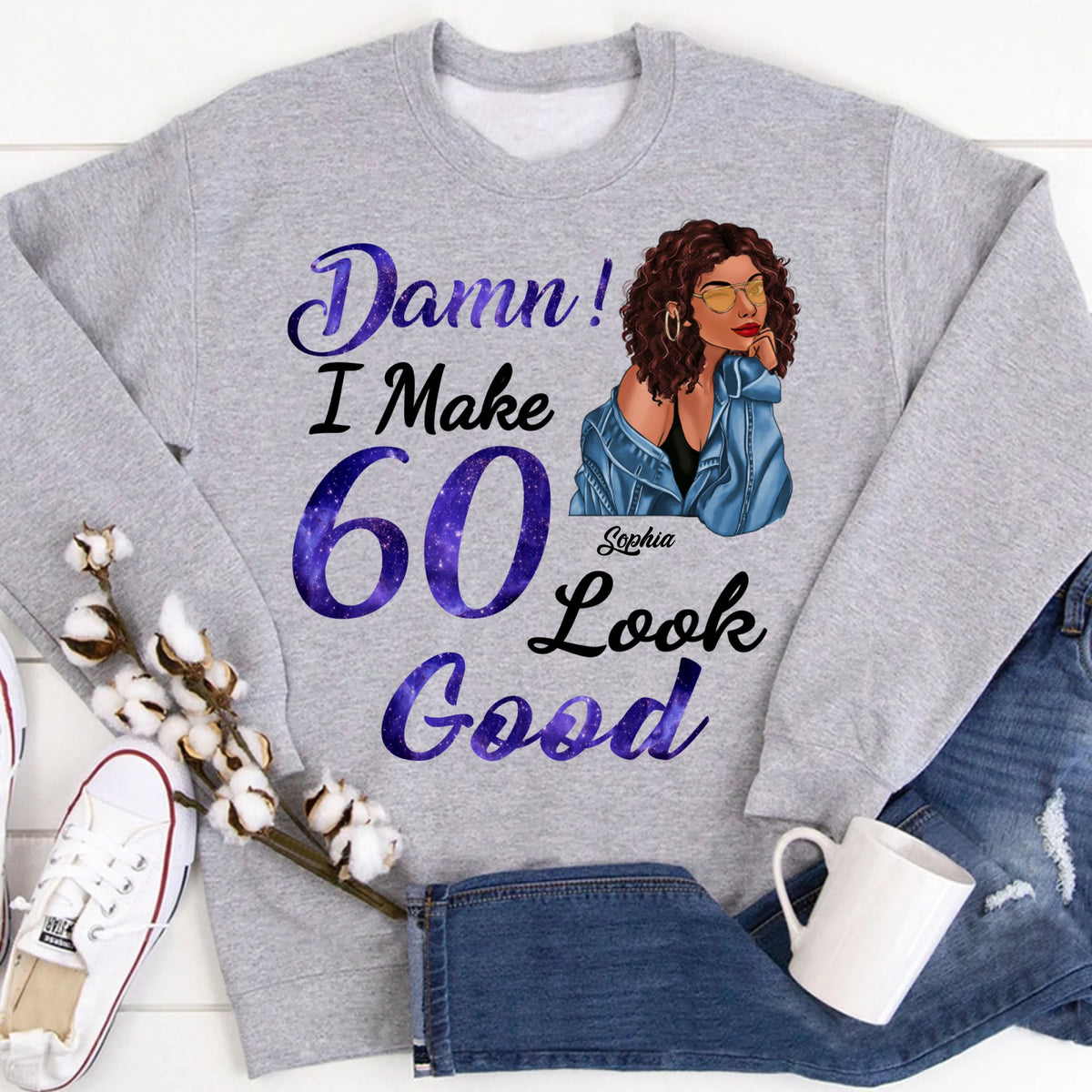 Chapter 60, Fabulous Since 1962 60th Birthday Unique T Shirt For Woman, Custom Birthday Shirt, Her Gifts For 60 Years Old , Turning 60 Birthday Cotton Shirt