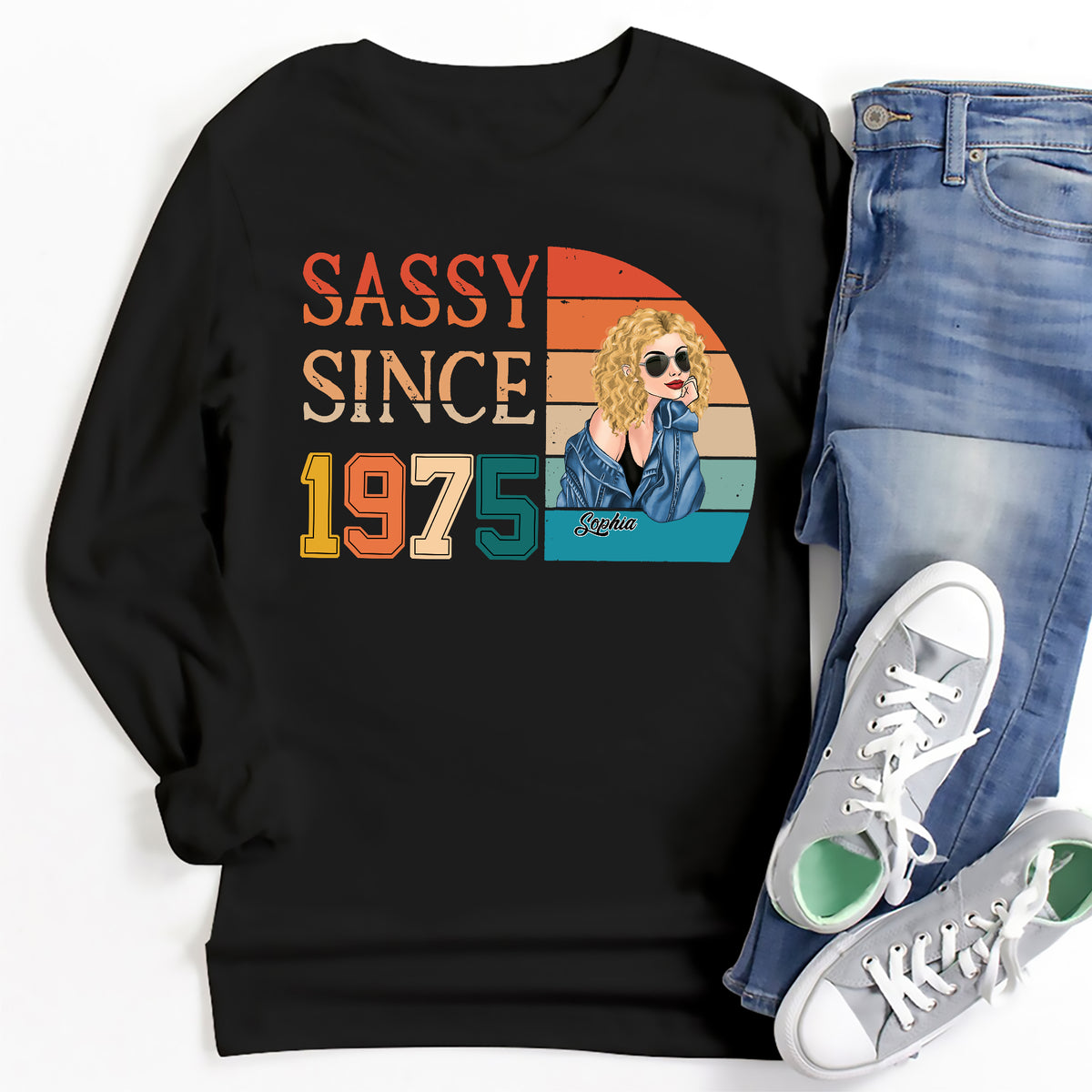 50th Birthday Shirts, Custom Birthday Shirts, Turning 50 Shirt, Gifts For Women Turning 50, 50 And Fabulous Shirt -YPT-ALK