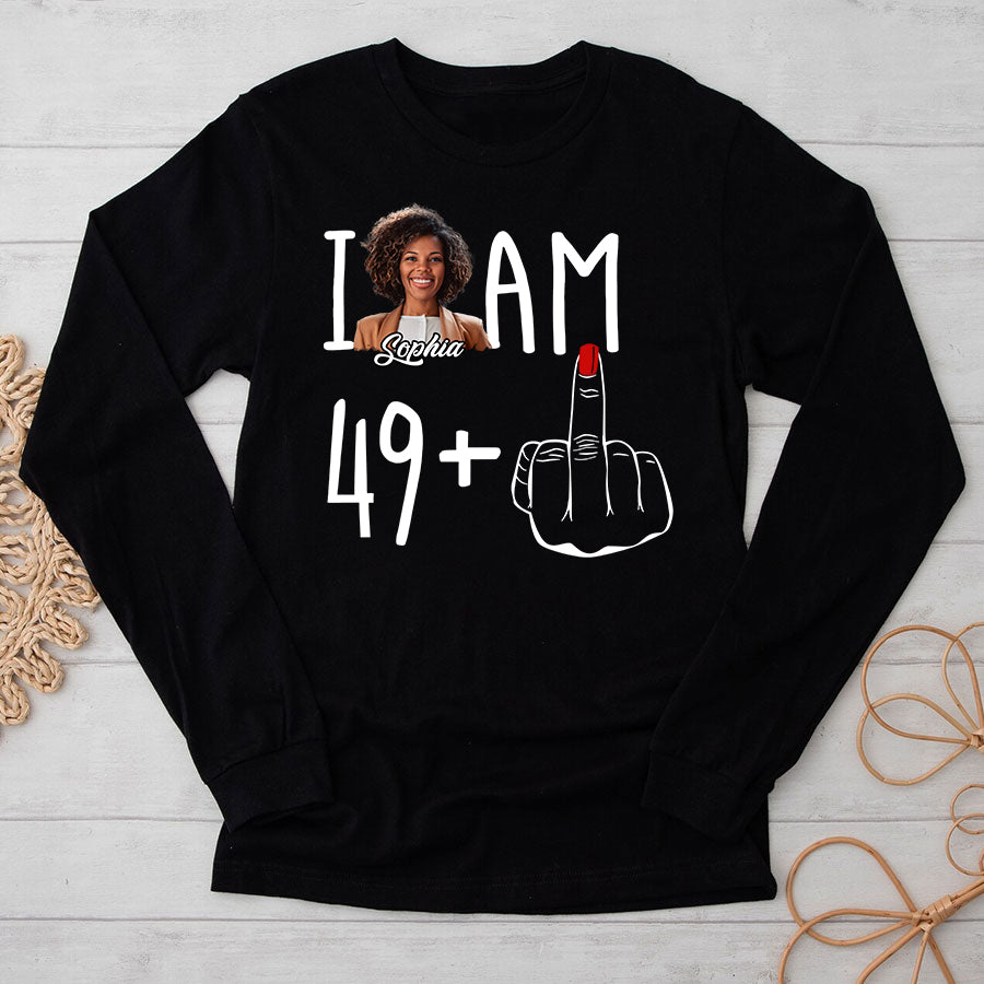 Custom Birthday Shirt, Her Gifts For 50 Years Old , Turning 50 Birthday Cotton Shirt, Fabulous Since 1974 - TLQ