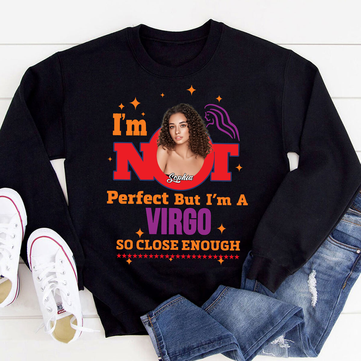 Custom Birthday Shirt, Virgo Zodiac t shirt, Virgo Birthday shirt, Virgo t shirts for ladies, Virgo queen t shirt, Virgo Queen Birthday shirt-YPT-ALK