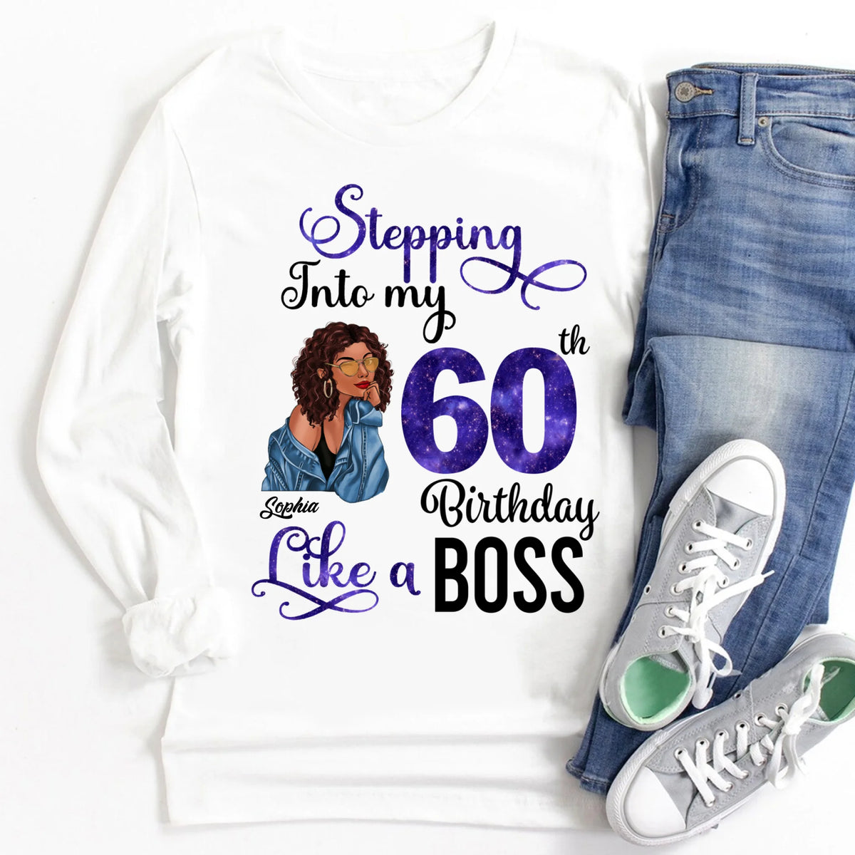 Chapter 60, Fabulous Since 1966 60th Birthday Unique T Shirt For Woman, Custom Birthday Shirt, Her Gifts For 60 Years Old , Turning 60 Birthday Cotton Shirt