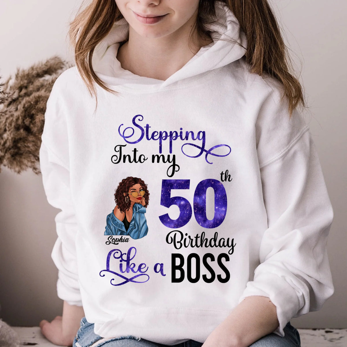 Chapter 50, Fabulous Since 1976 50th Birthday Unique T Shirt For Woman, Custom Birthday Shirt, Her Gifts For 50 Years Old , Turning 50 Birthday Cotton Shirt