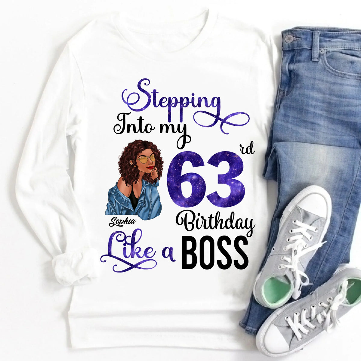 Chapter 63, Fabulous Since 1963 63rd Birthday Unique T Shirt For Woman, Custom Birthday Shirt, Her Gifts For 63 Years Old , Turning 63 Birthday Cotton Shirt