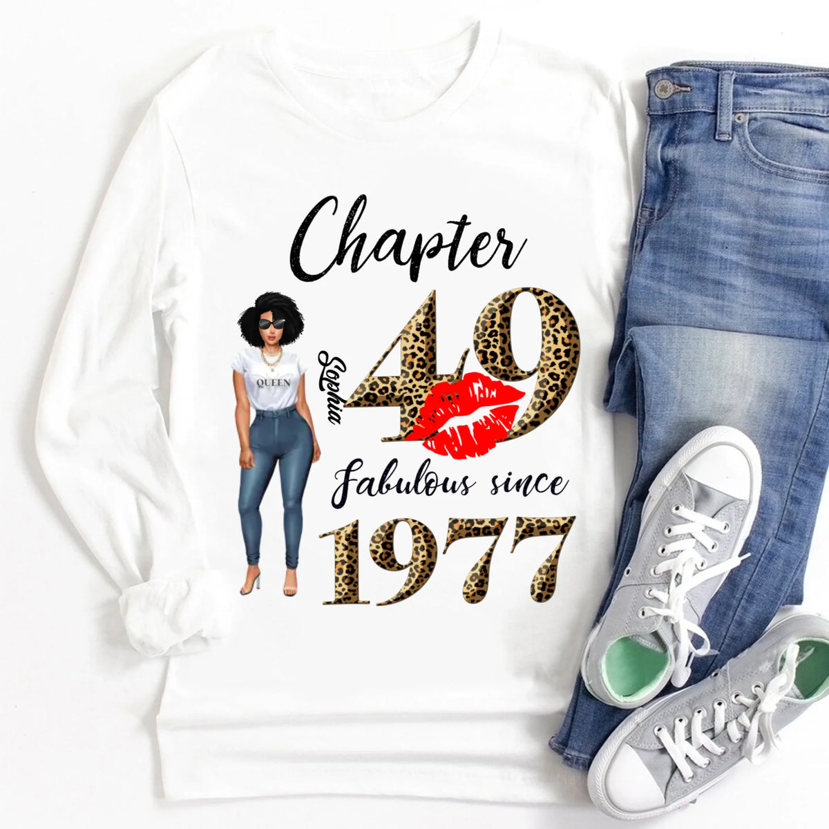 49th birthday shirts for her, Personalised 49th birthday gifts, 1977 t shirt, 49 and fabulous shirt, 49th birthday shirt ideas, gift ideas 49th birthday woman