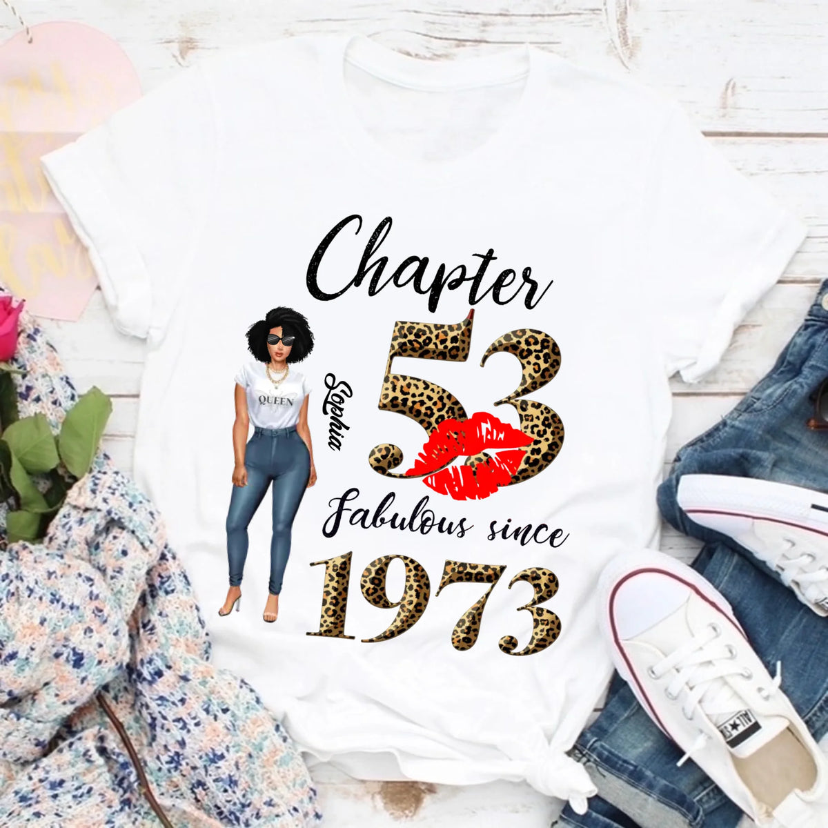 53rd birthday shirts for her, Personalised 53rd birthday gifts, 1973 t shirt, 53 and fabulous shirt, 53rd birthday shirt ideas, gift ideas 53rd birthday woman