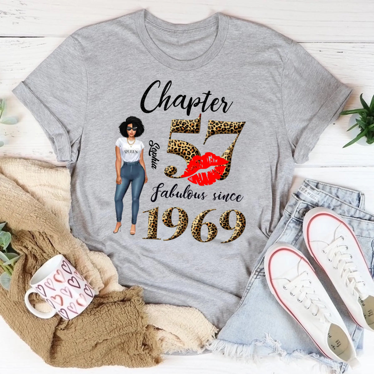 57th birthday shirts for her, Personalised 57th birthday gifts, 1969 t shirt, 57 and fabulous shirt, 57th birthday shirt ideas, gift ideas 57th birthday woman